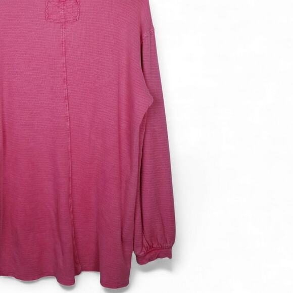 WE THE FREE OB1896790 Pink Rose Soul Song Long Sleeve Top - Medium - Picture 6 of 10